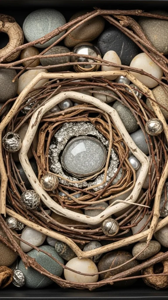 Shadow Box With Mixed Materials