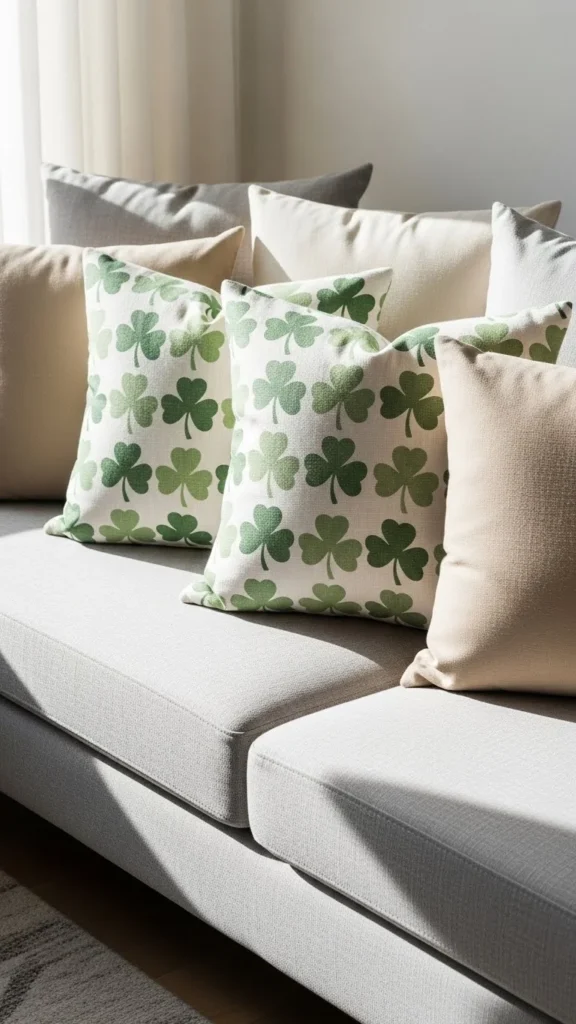 Shamrock Pillow Covers