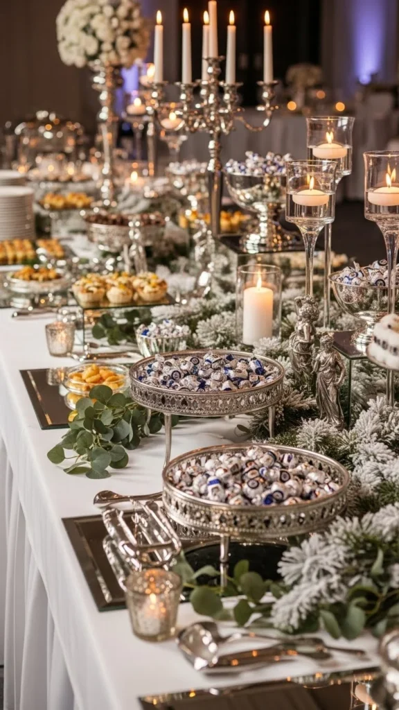 Silver Sparkle Buffet