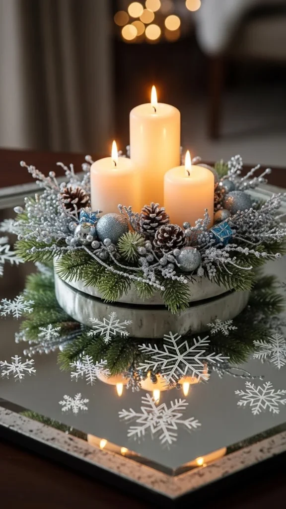 Snowflake Mirror Base