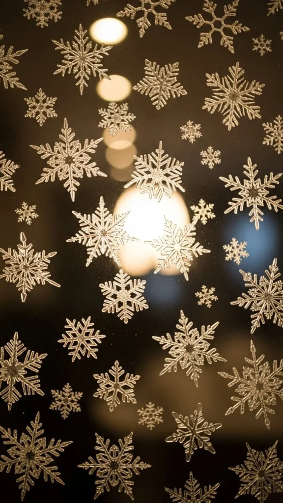 Snowflake Window Clings