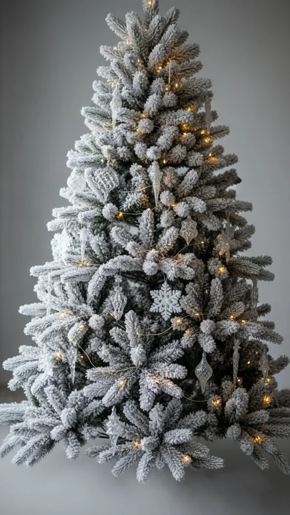 Snowy Winter Wonderland Tree