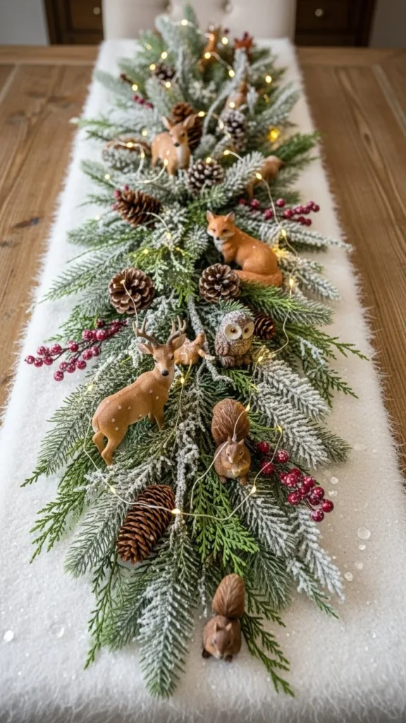 Snowy Woodland Runner