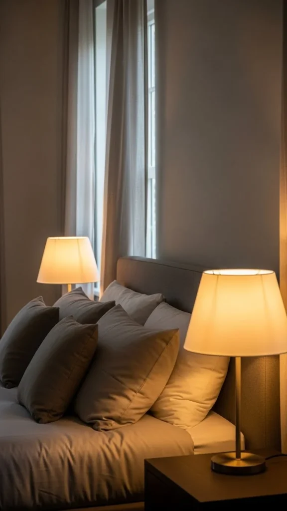 Soft Bedroom Lighting