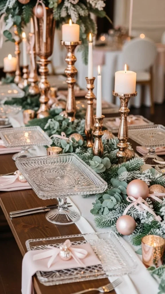 Soft Blush Glam Setup