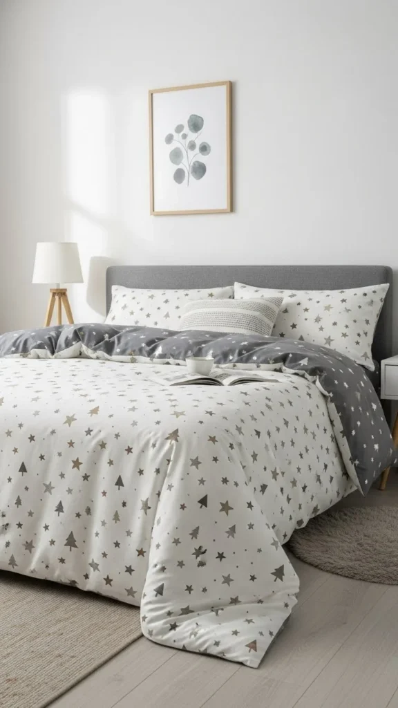  Soft Christmas-Themed Duvet Cover