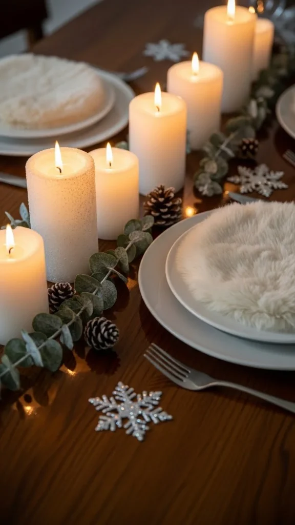 Soft Faux Fur Table Accents