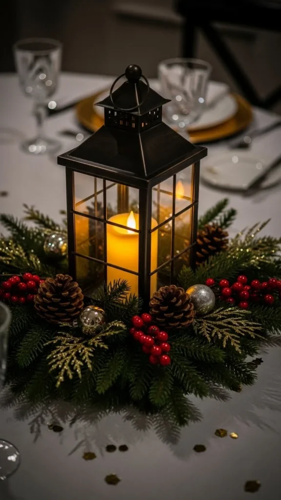 Soft Glow Lantern Centerpiece