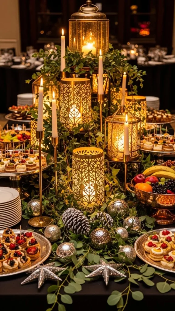 Soft Glow Lantern Display