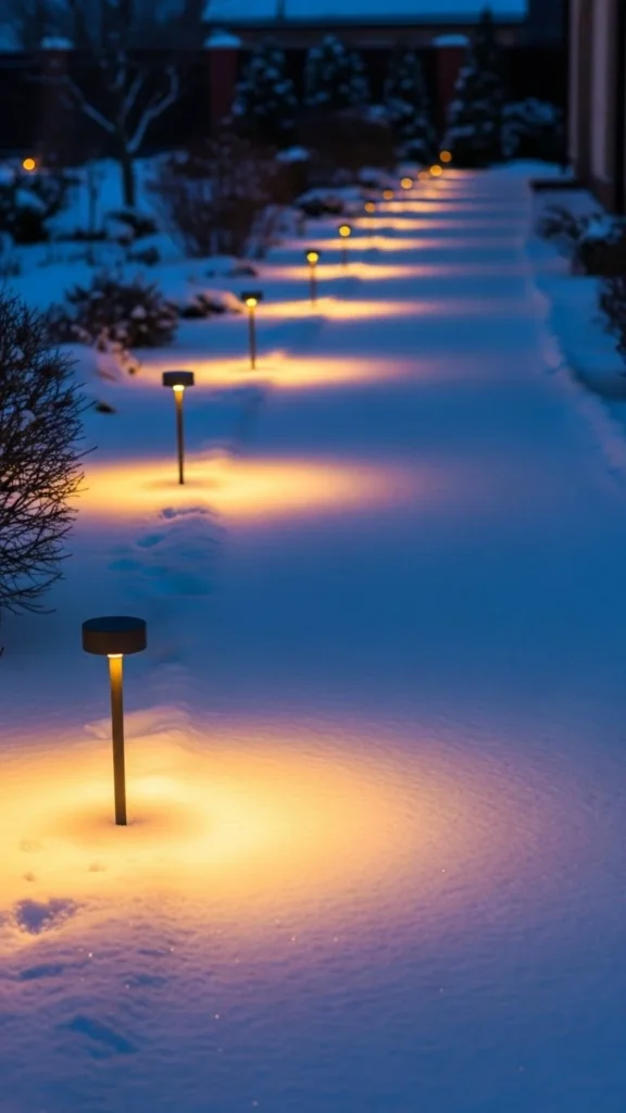 Soft Glow Walkway Stakes