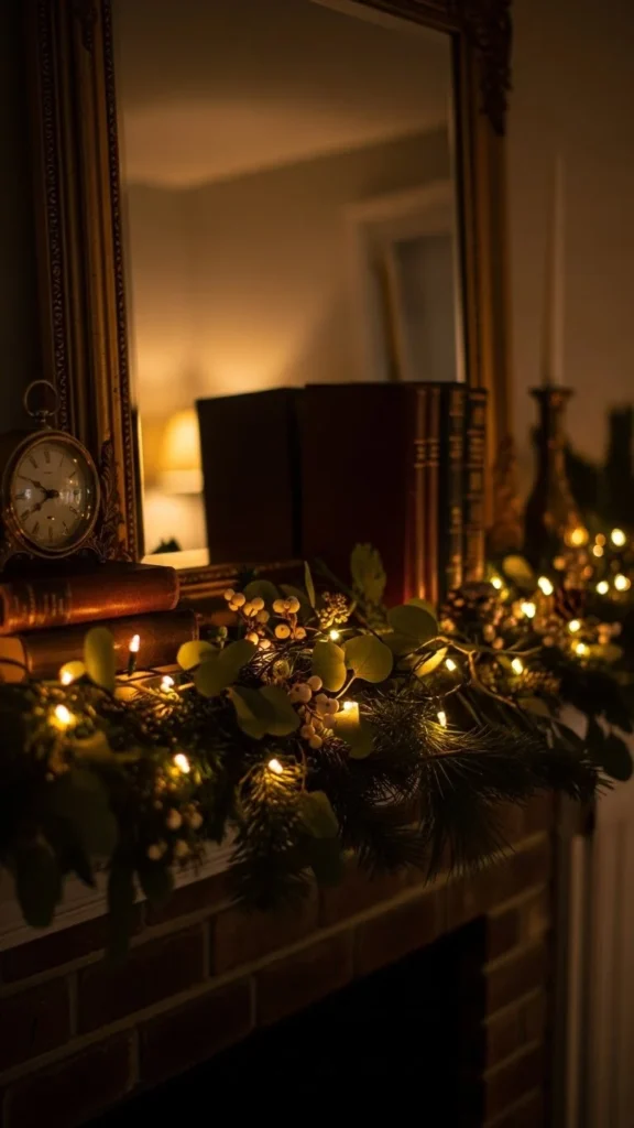 Soft String Lights Draped Naturally