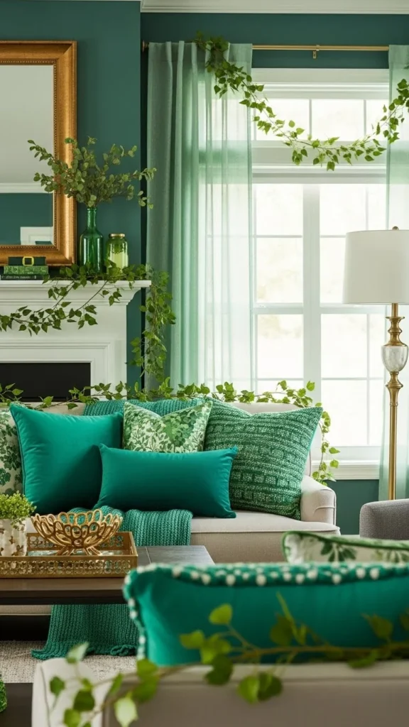 St Patrick’s Day Green Decor