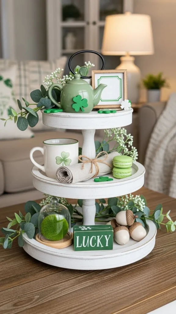 St Patrick’s Day Tiered Tray