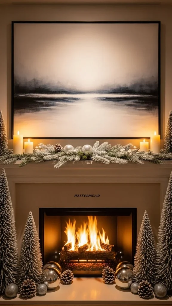 Statement Art Piece Mantel