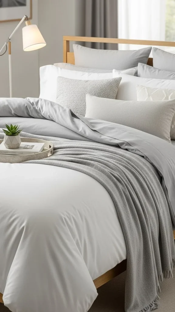 Style the Bed Like a Cozy Focal Point