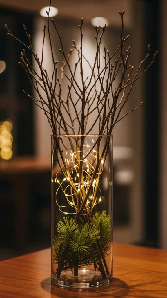 Tall Branch Vase