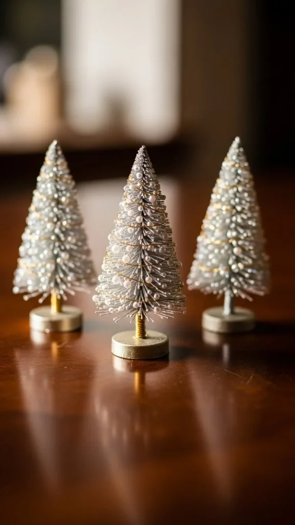 Trio of Mini Trees