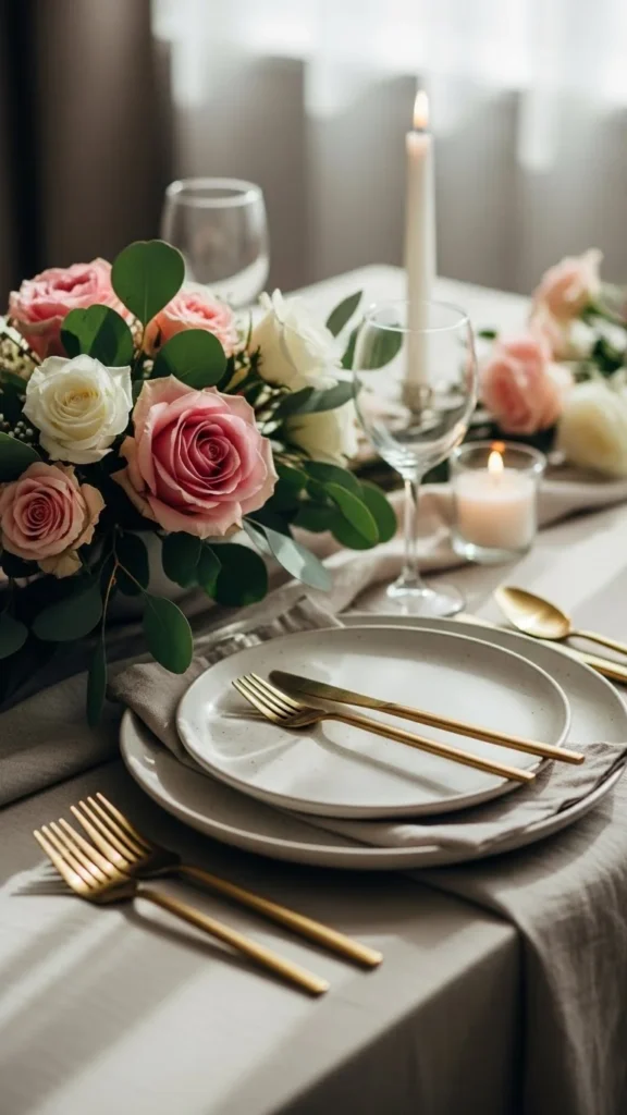 Valentines Day Table Decor