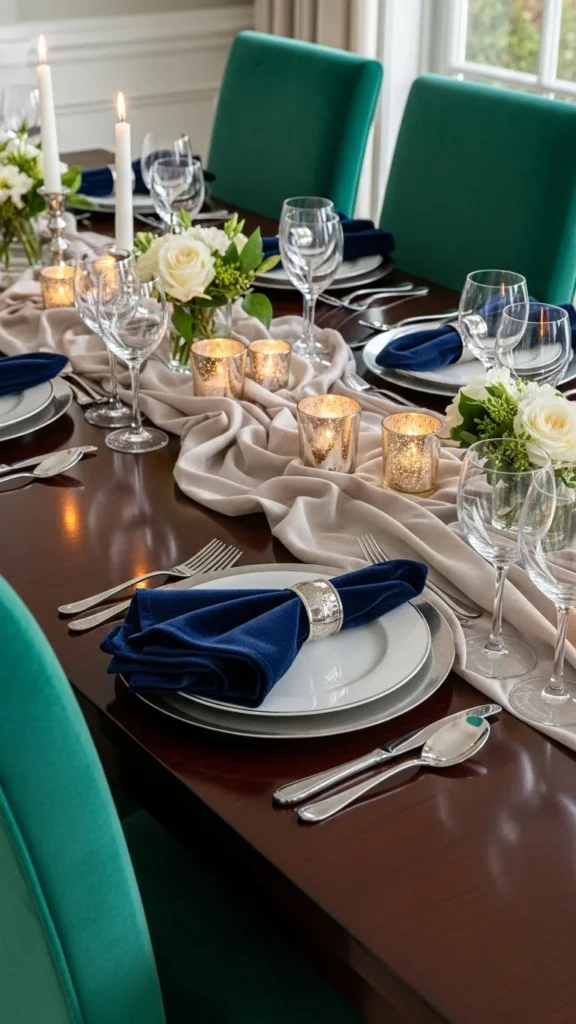 Velvet Accents for a Luxe Touch