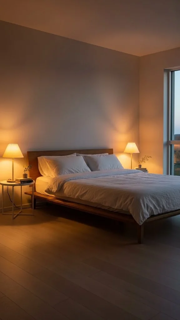 Warm Up the Room With Gentle Lighting