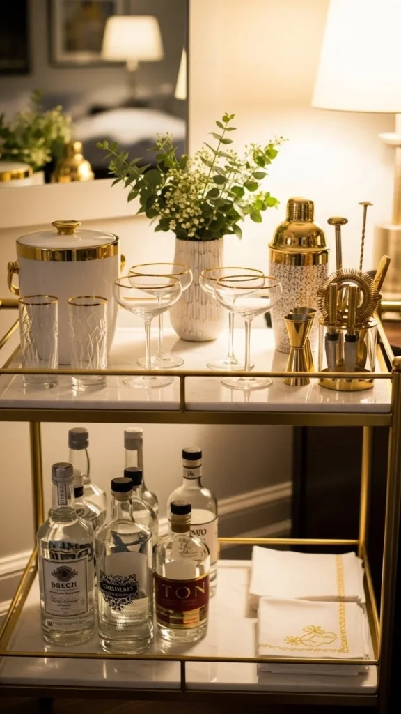 White & Gold Harmony