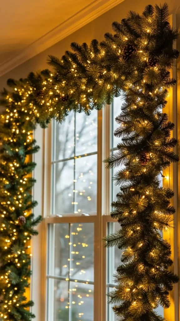 Window Frame Light Garland