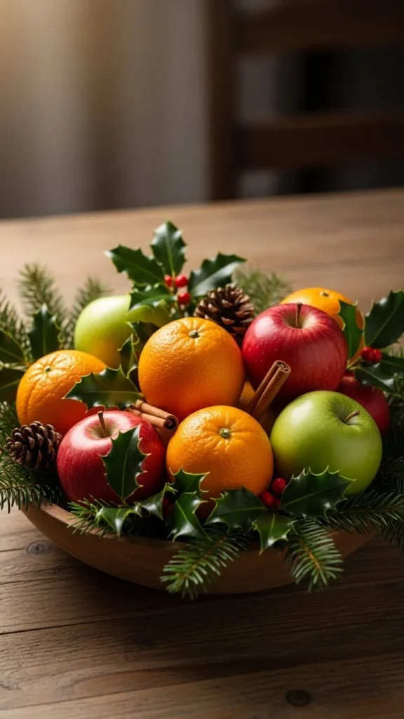 Winter Fruit Centerpiece