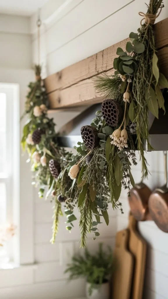 Winter Garden-Inspired Garland
