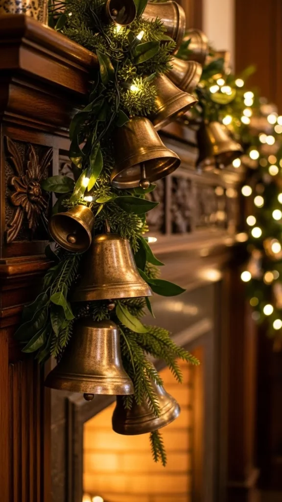 Winter Garland with Bells