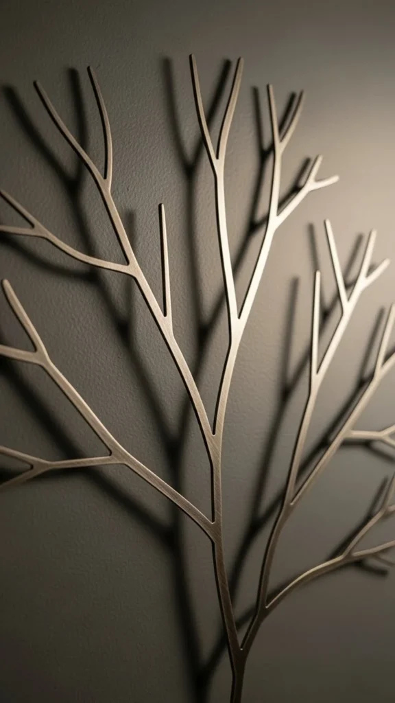 Winter-Inspired Metal Wall Art