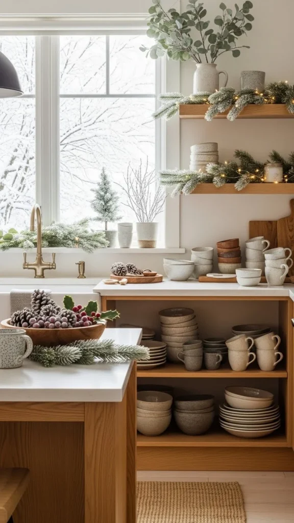 Winter Kitchen Decor