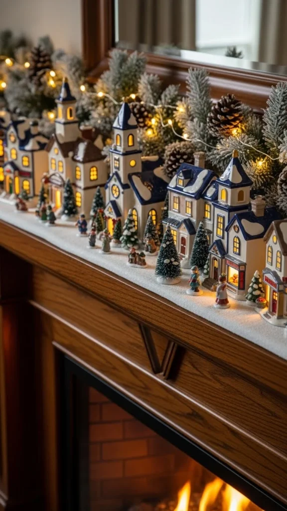 Winter Village Display