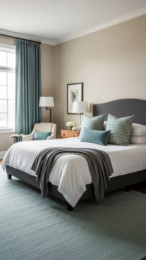 Coordinate Curtains With the Rest of the Bedroom