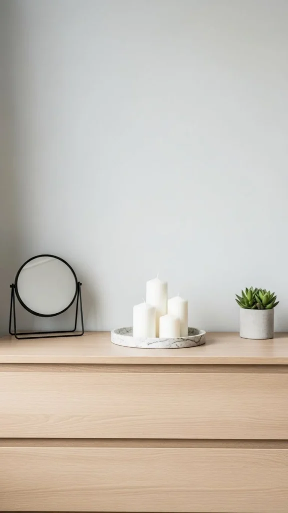 Create Safe Candle Zones in the Bedroom