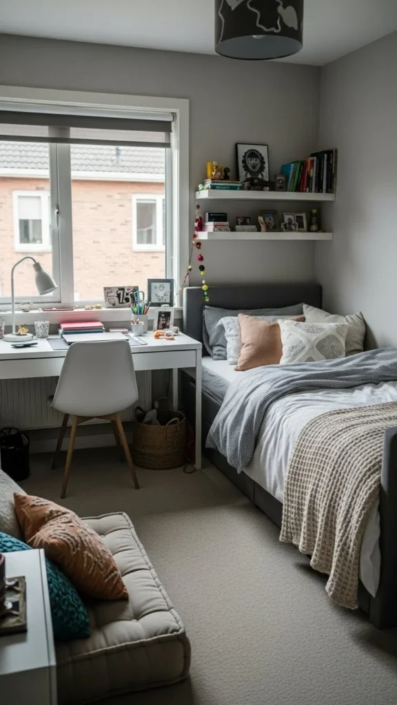 Create Zones for Study, Sleep, and Relaxation