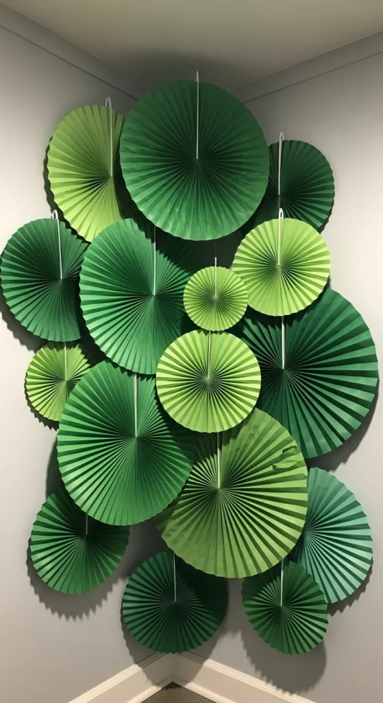 Hanging Paper Fans