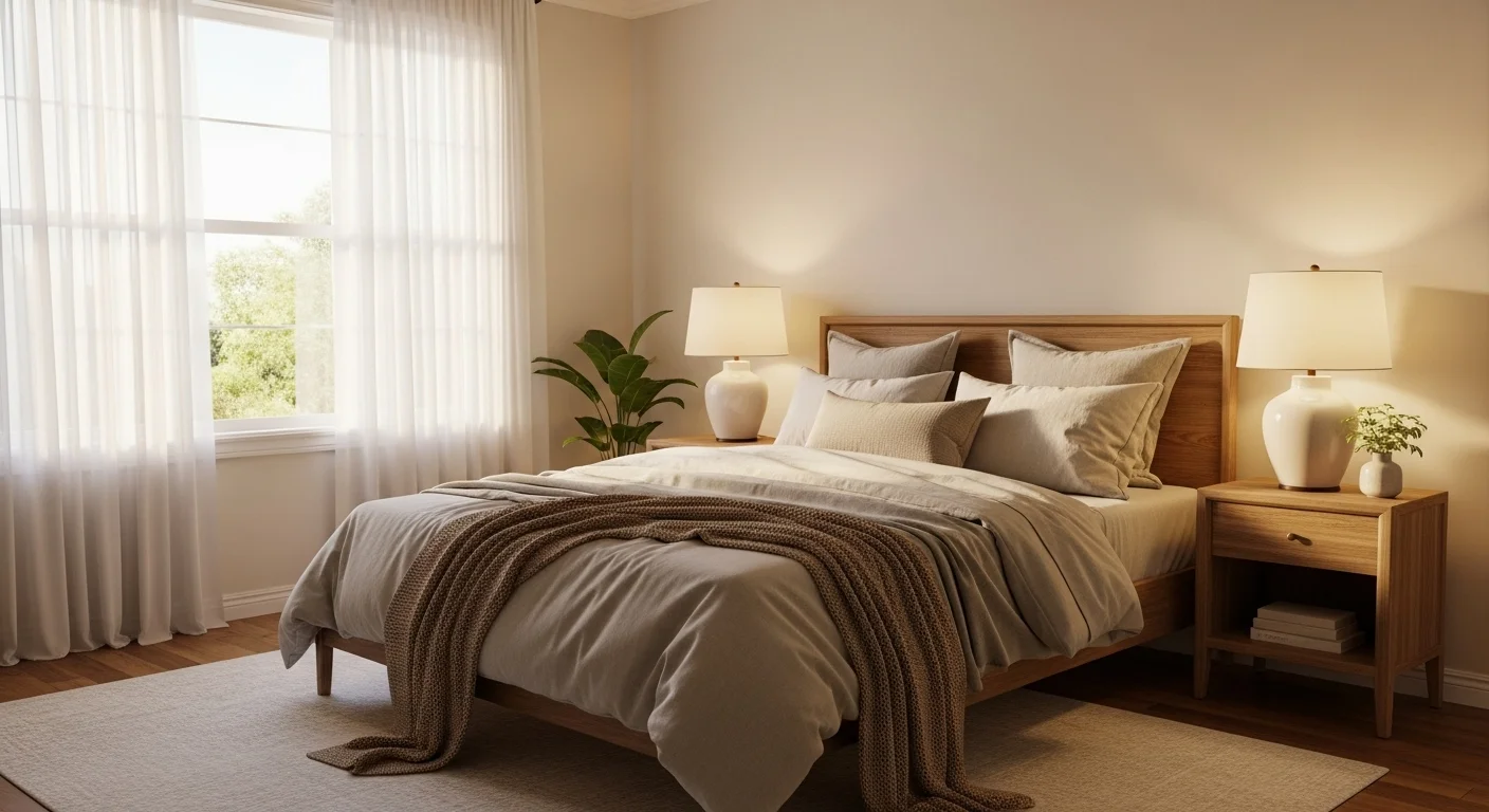 How to Decorate a Bedroom Using Symmetry