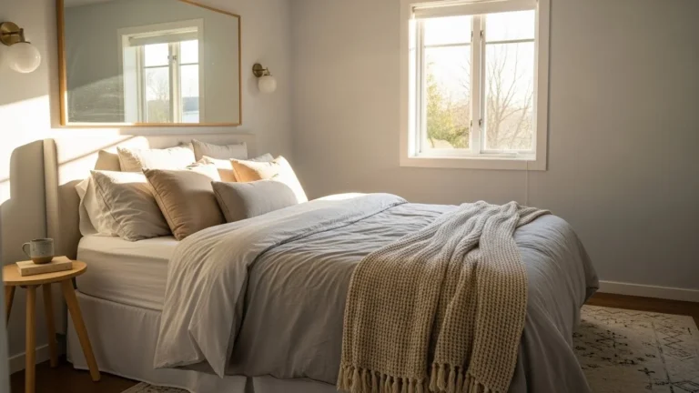 How to Decorate a Bedroom with Mirrors to Add Light