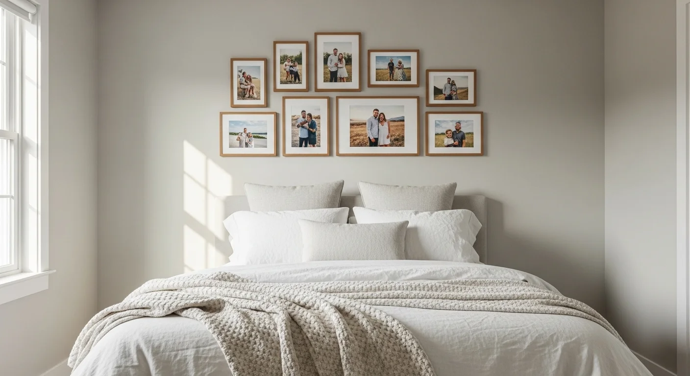 How to Decorate a Bedroom with Photos Tastefully