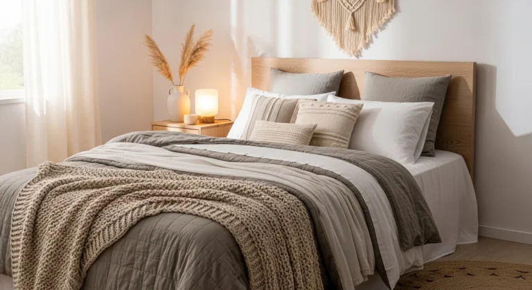 How to Decorate a Bedroom with Texture for Depth