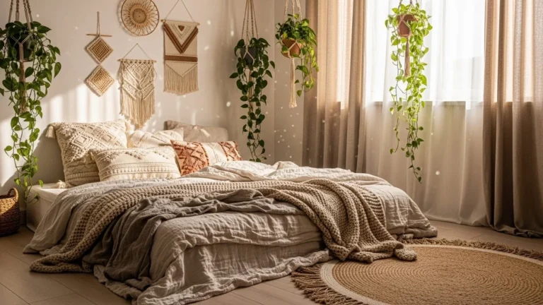 How to Decorate a Boho Bedroom with Relaxed Vibes