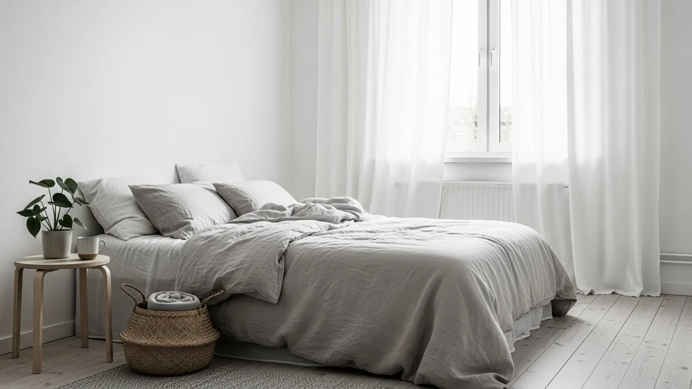 How to Decorate a Scandinavian Bedroom Calmly