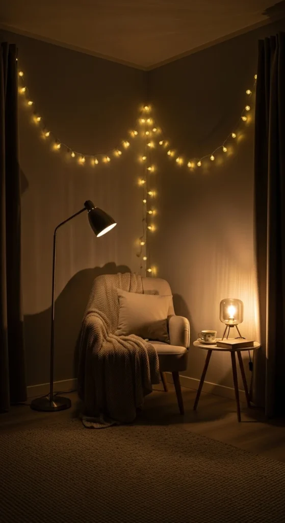 Layer Lighting for Easy Reading Day or Night