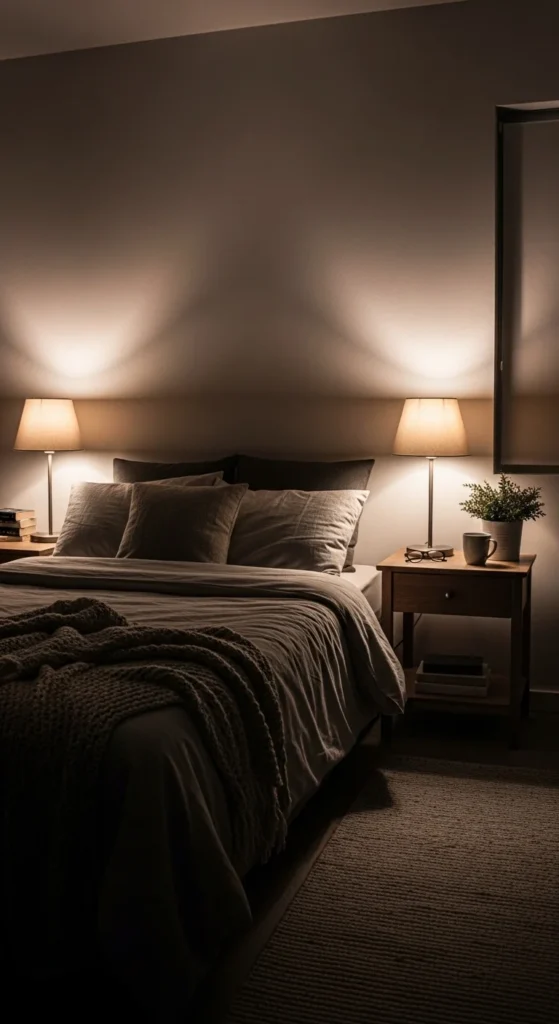 Layer Lighting for Evening Wind-Down