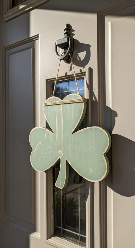 Lucky Shamrock Door Hanger