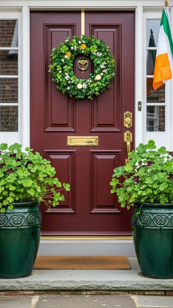 Potted Greenery by the Door