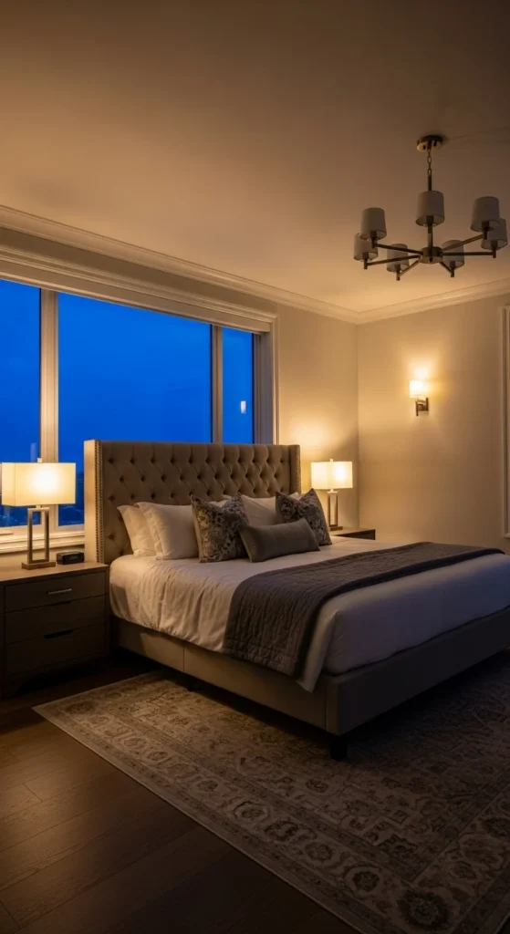 Use Lighting to Set a Soft, Elegant Mood