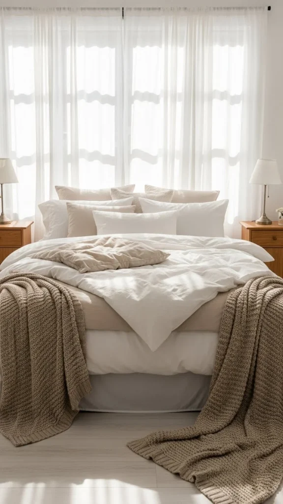 how to decorate bedroom white 