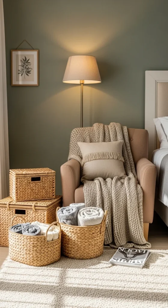 Add Decorative Storage for Personality