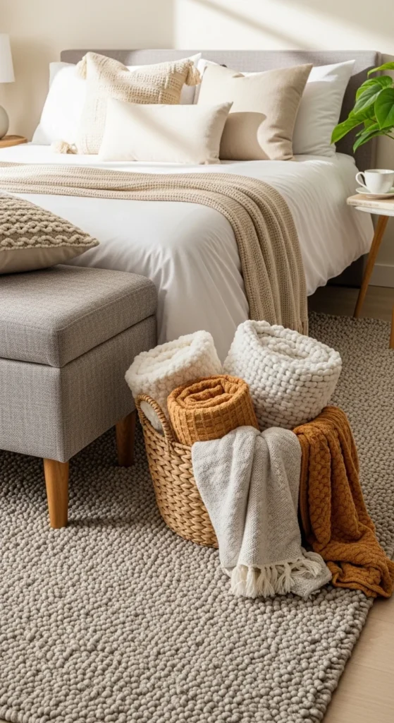 Add Fall Textures Through Soft Furnishings